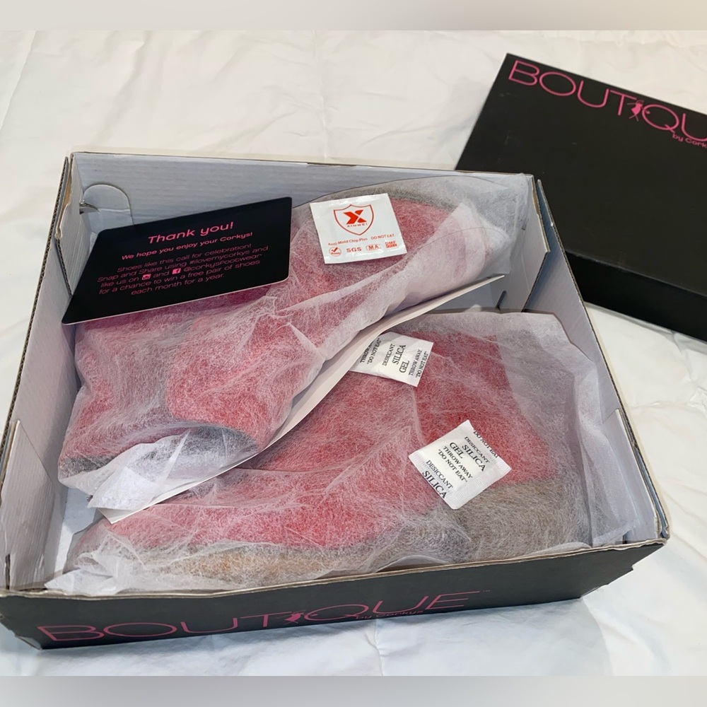 Corkys Red Suede Ankle Boots - Picture 5 of 6